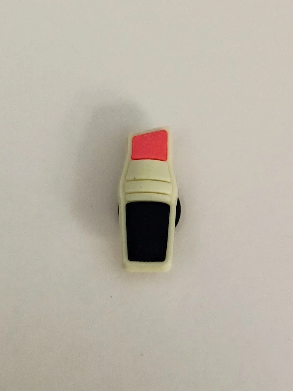 10 for $10 Jibbitz Croc Charm - Makeup Red Lipstick in Gold & Black Holder 2